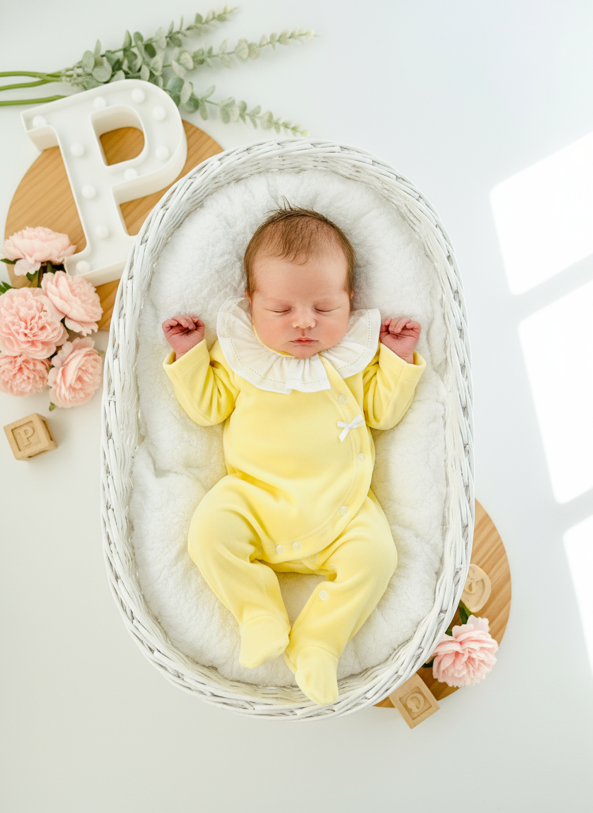 Babygrow Carinho em veludo com golinha grande