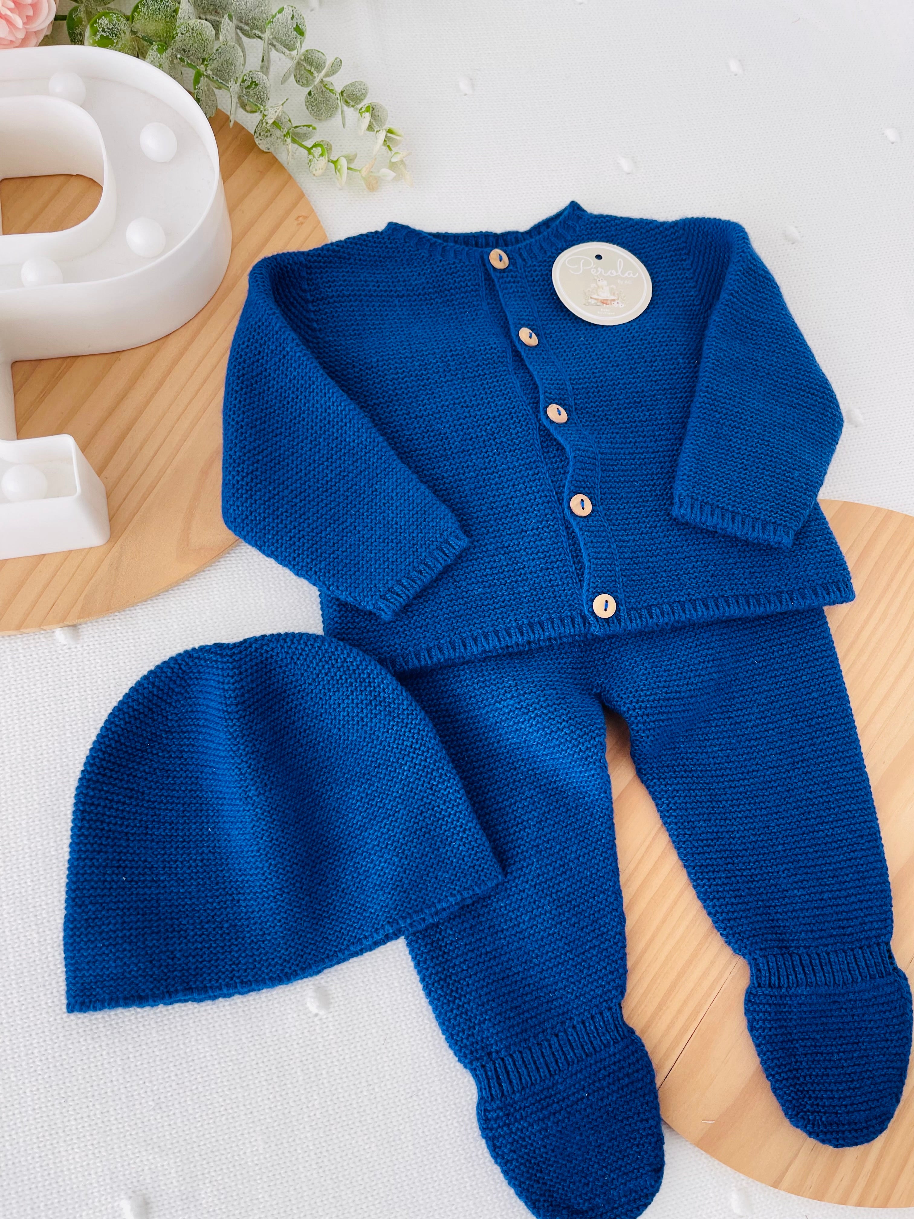 Conjunto em lã e cachemira