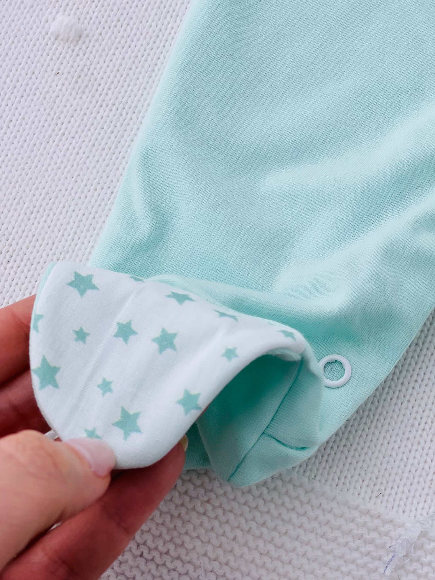 Babygrow em algodão com golinha