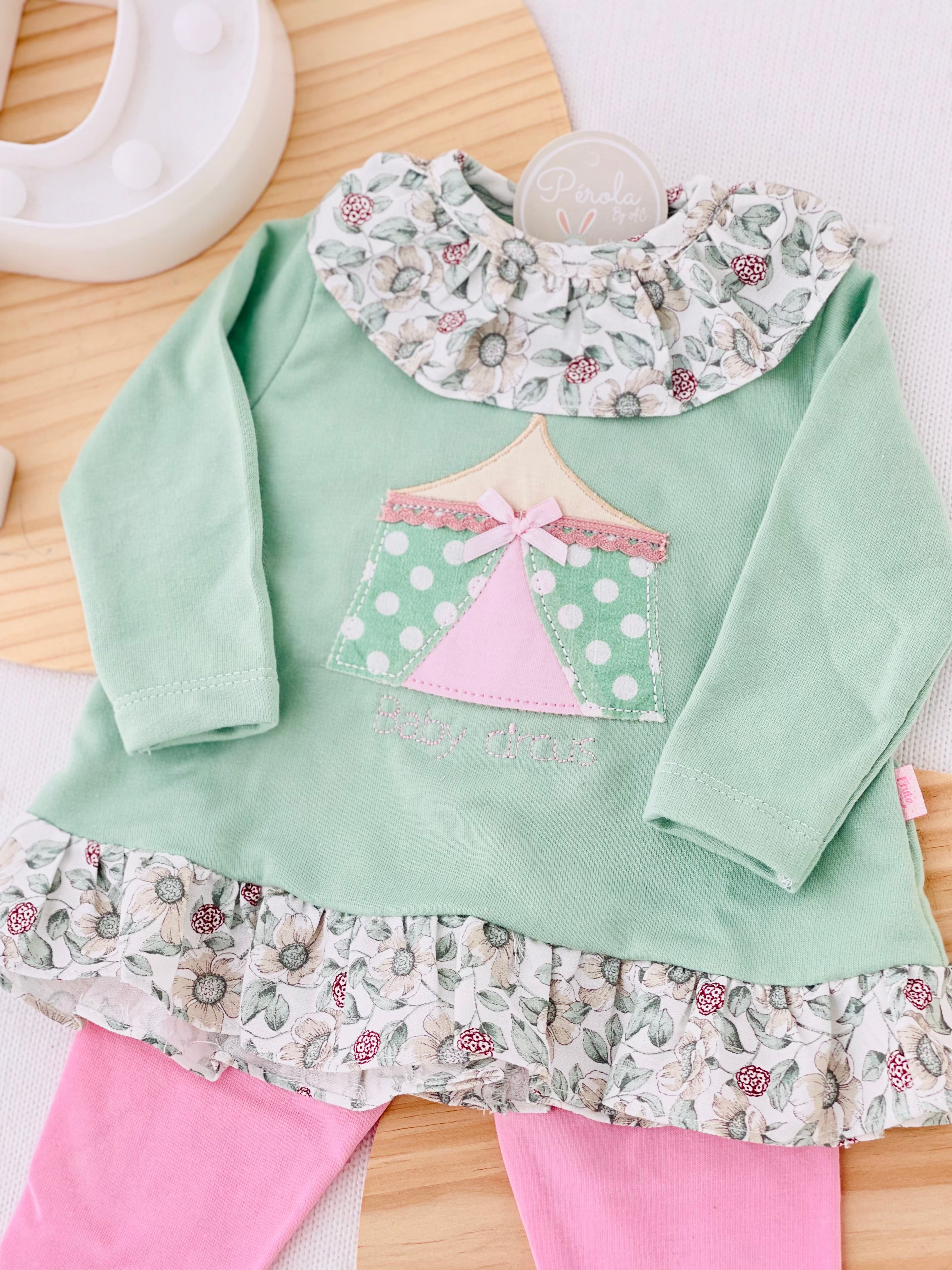 Fato de treino: túnica e leggings