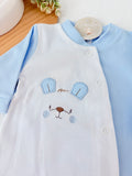 Babygrow tema orelhinhas algodão
