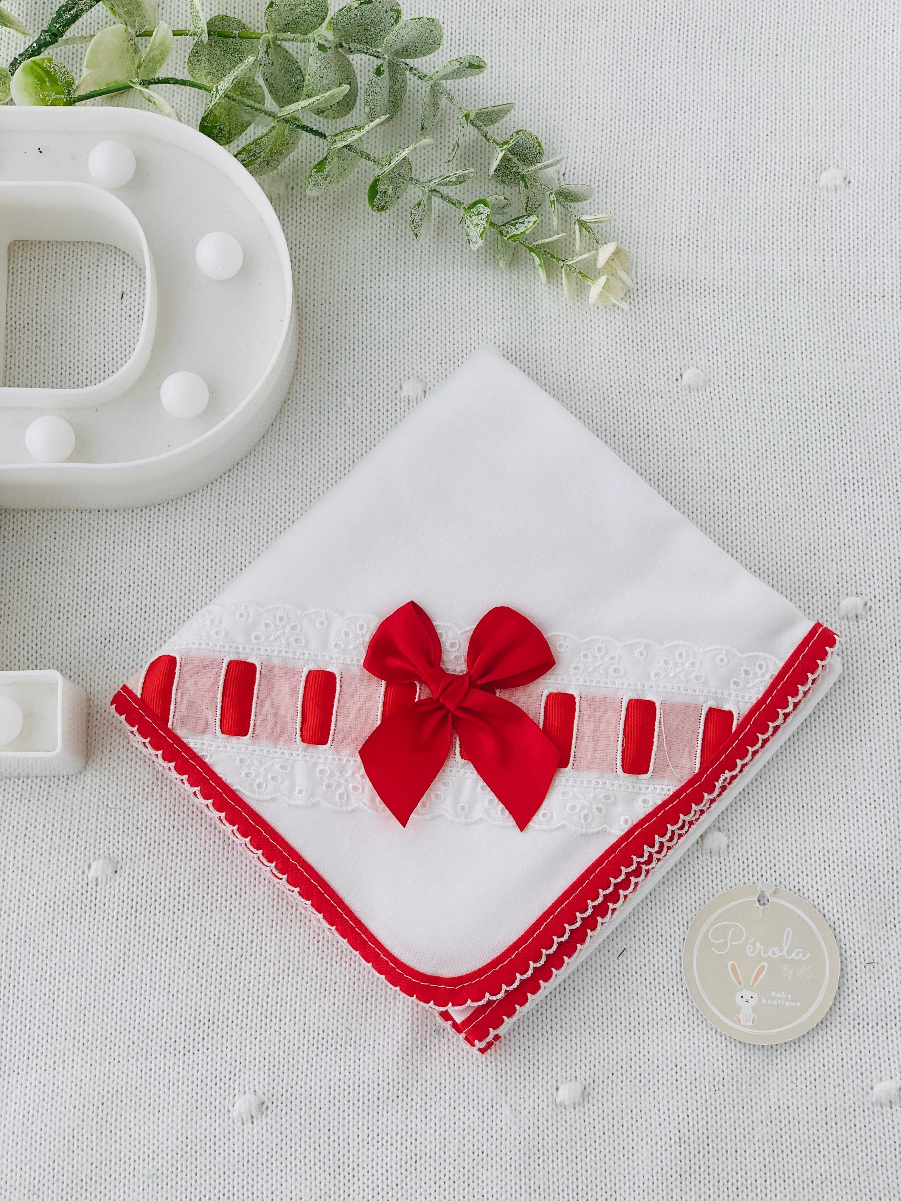 Fralda bordado inglês