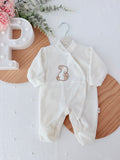 Babygrow tema coelhinho pérola