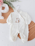 Babygrow tema coelhinho pérola