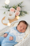 Babygrow carinhas de urso algodão