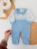 Babygrow carinhas de urso algodão