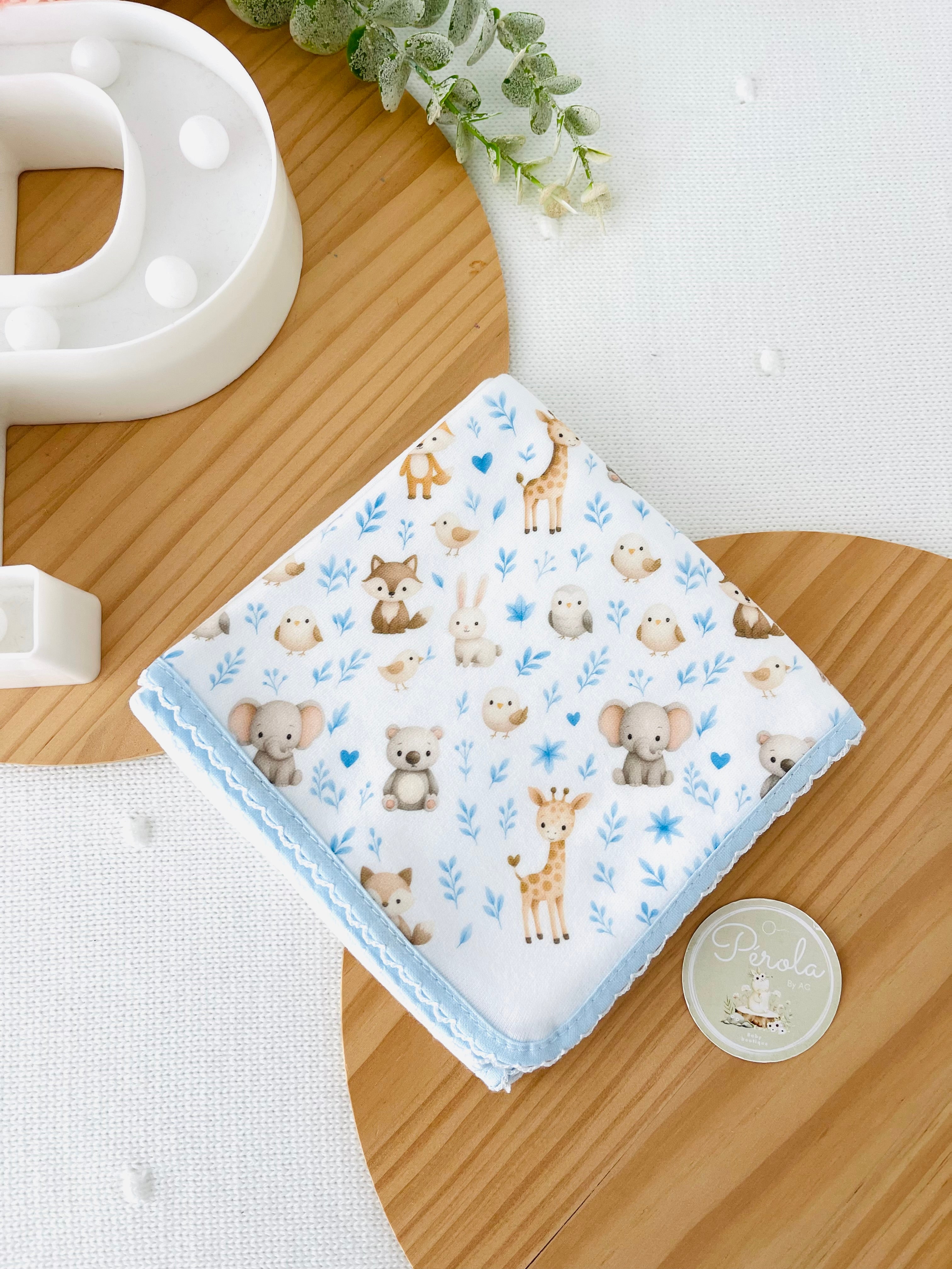 Fralda tema animais amorosos