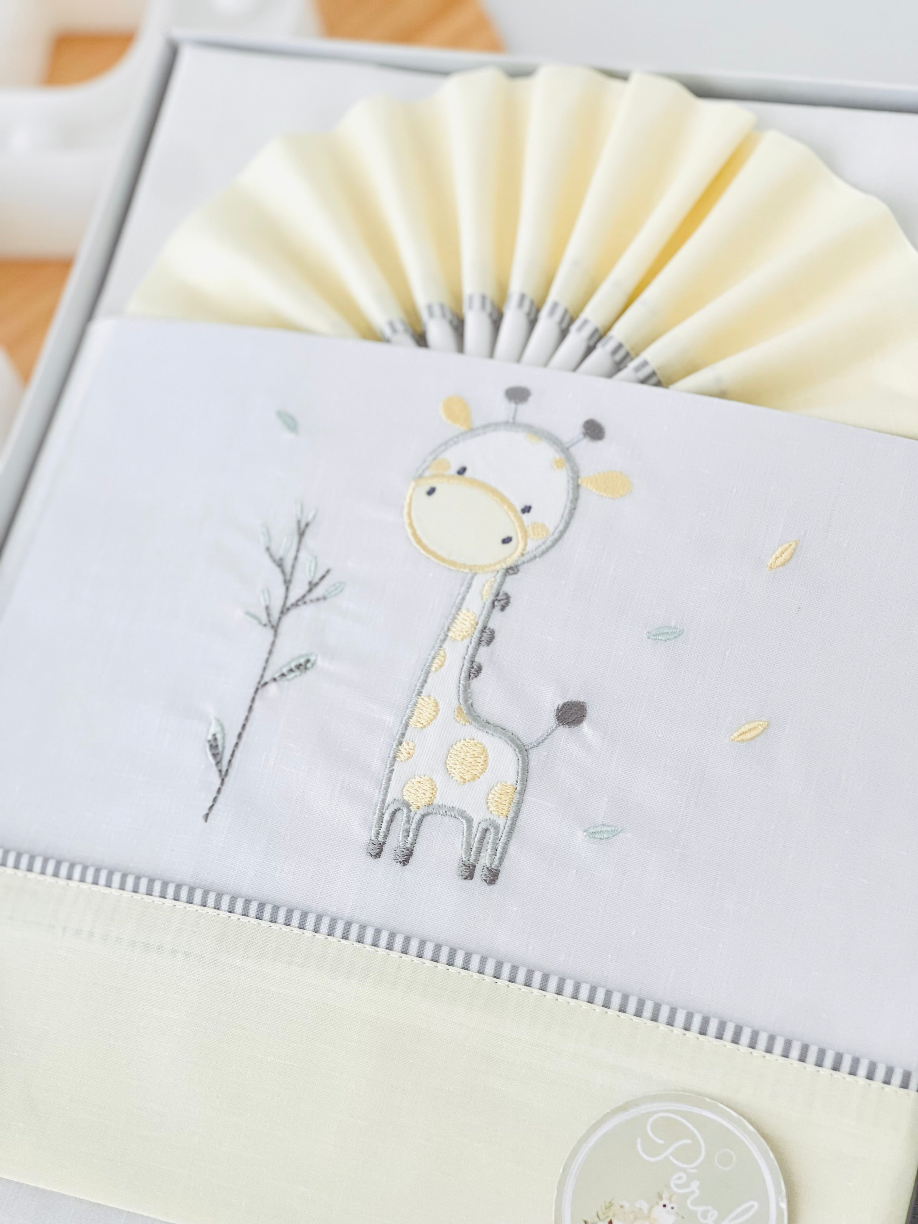 Lençóis algodão berços “next 2 me” Girafas