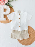 Calções e camisa cerimónia