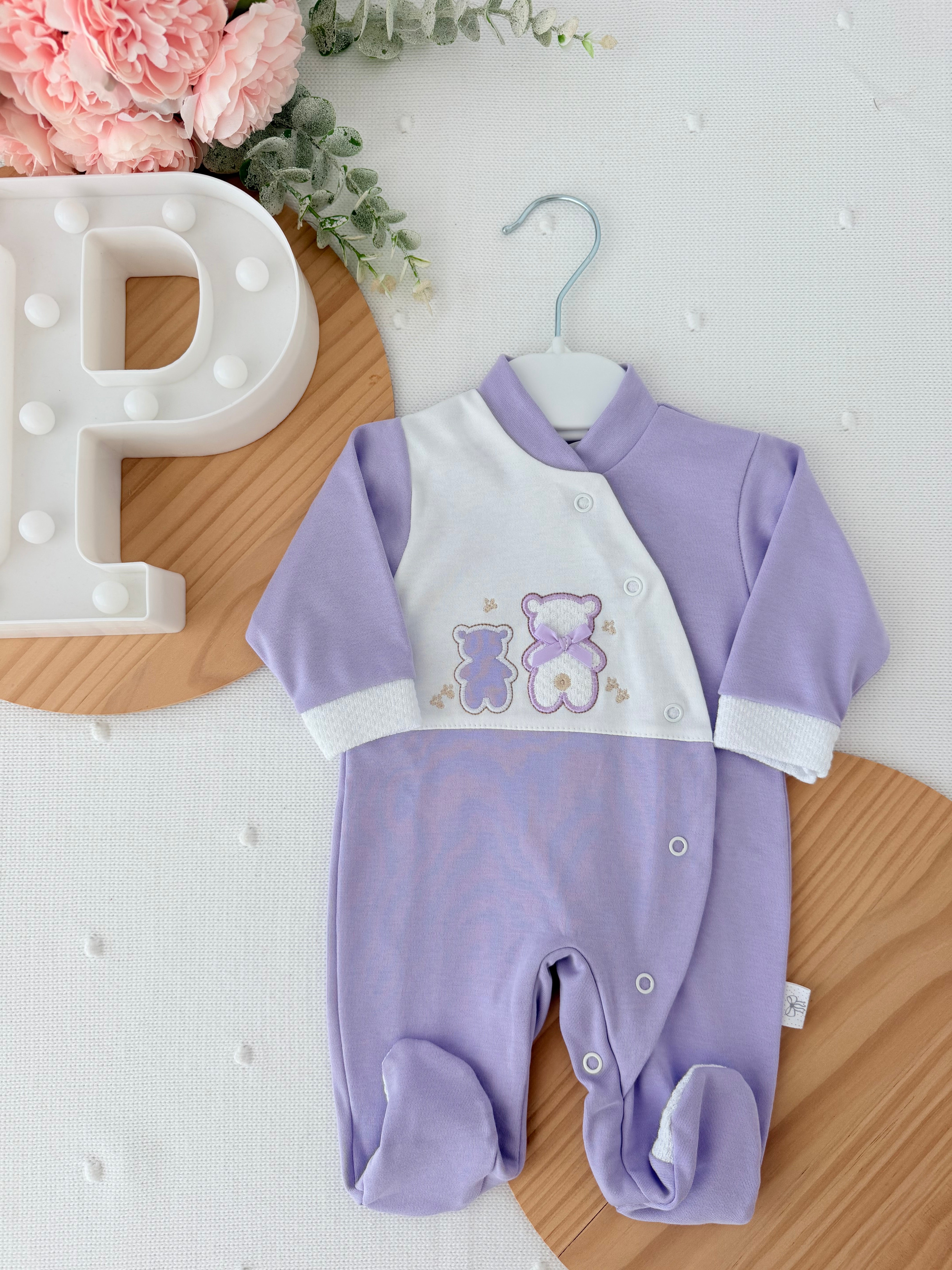 Babygrow ursinhos em algodão