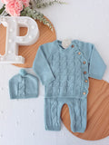 Conjunto malha Torcidos: camisola, calças e gorro