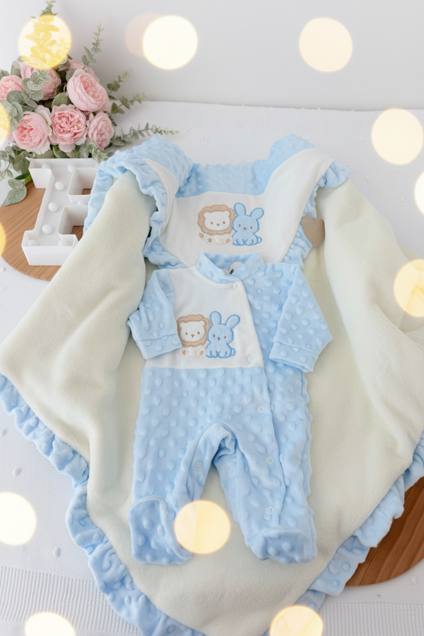 Pack Manta e Babygrow