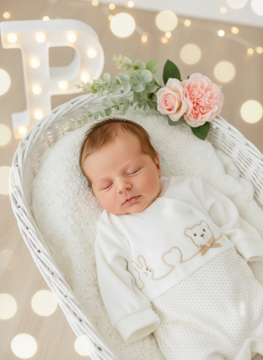 Babygrow linha do Amor em Veludo