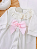 Babygrow elegante de veludo premium