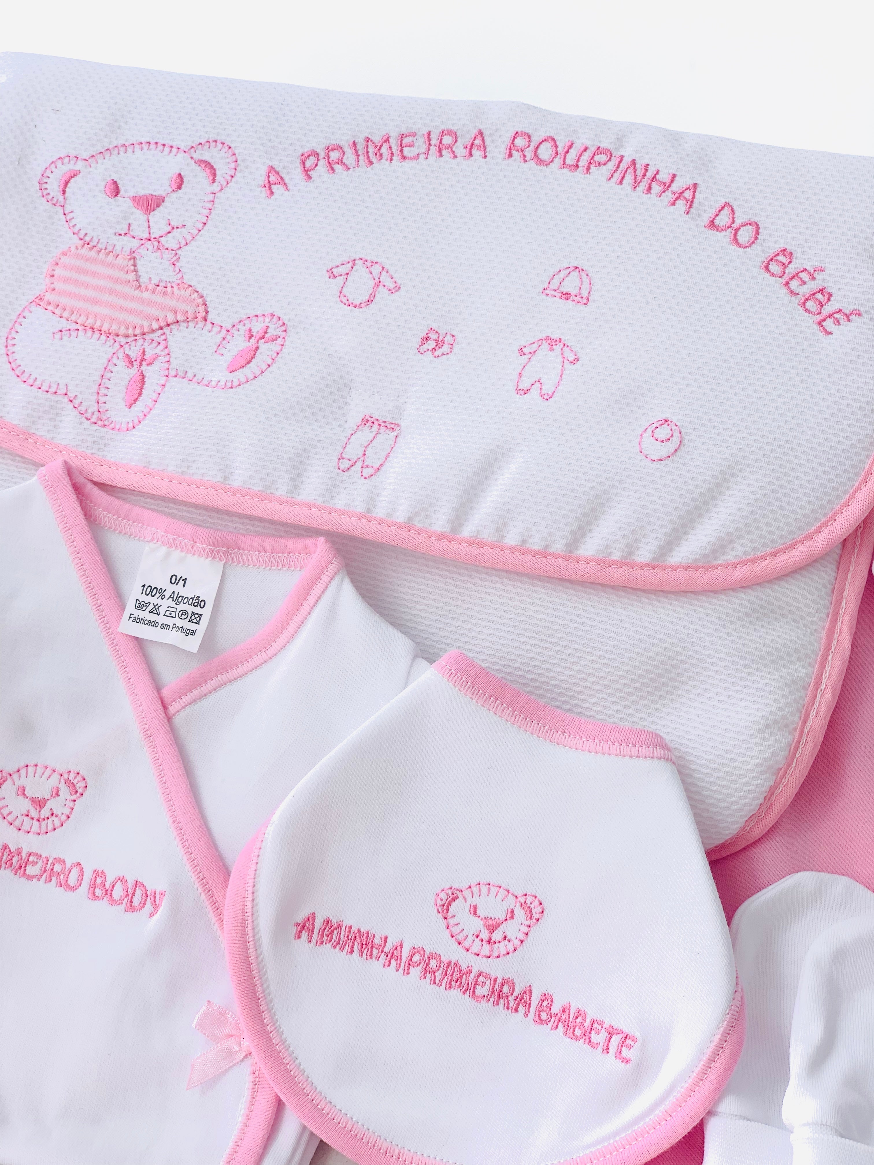 Conjunto primeira roupinha ALGODÃO