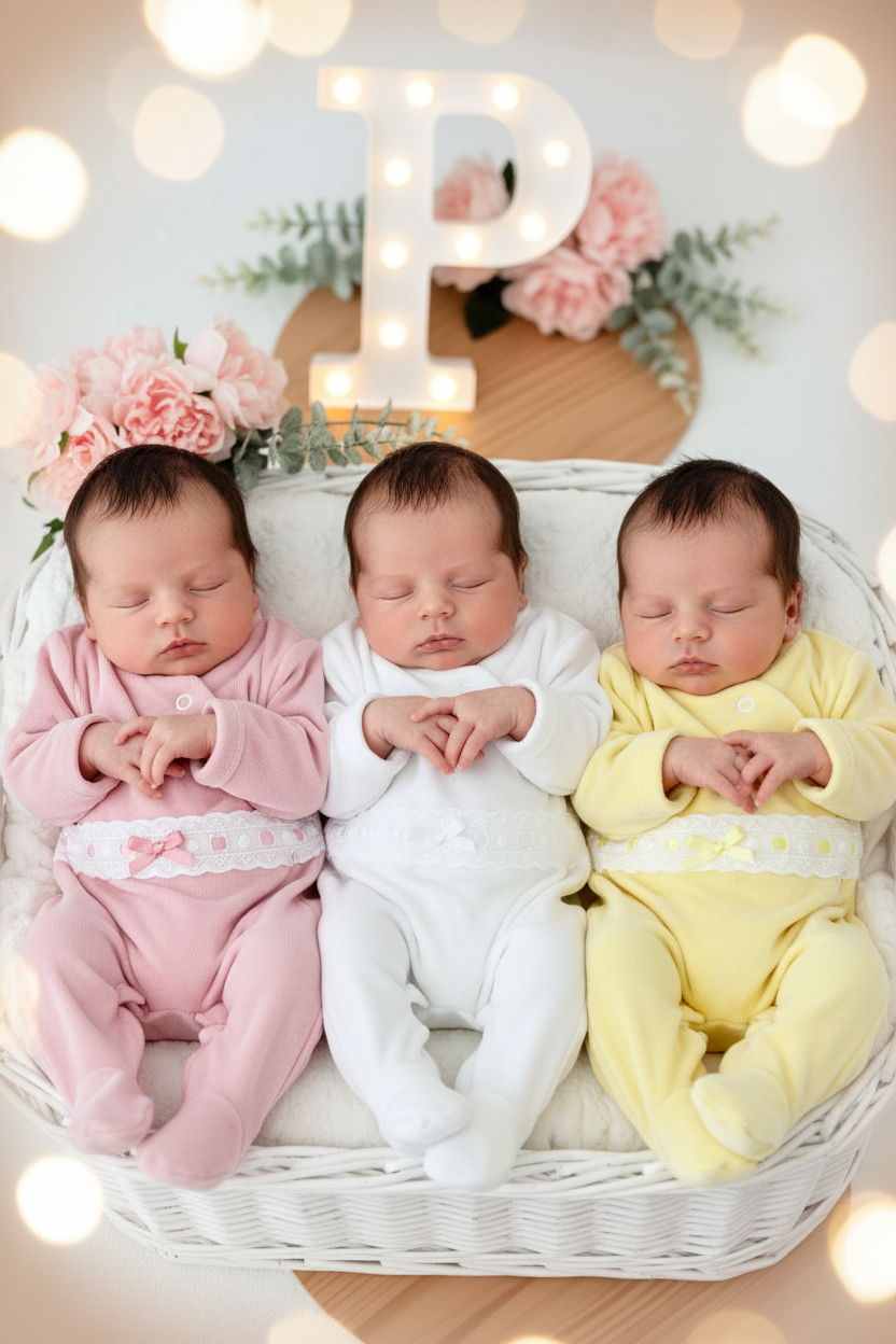 Babygrow veludo fita em renda