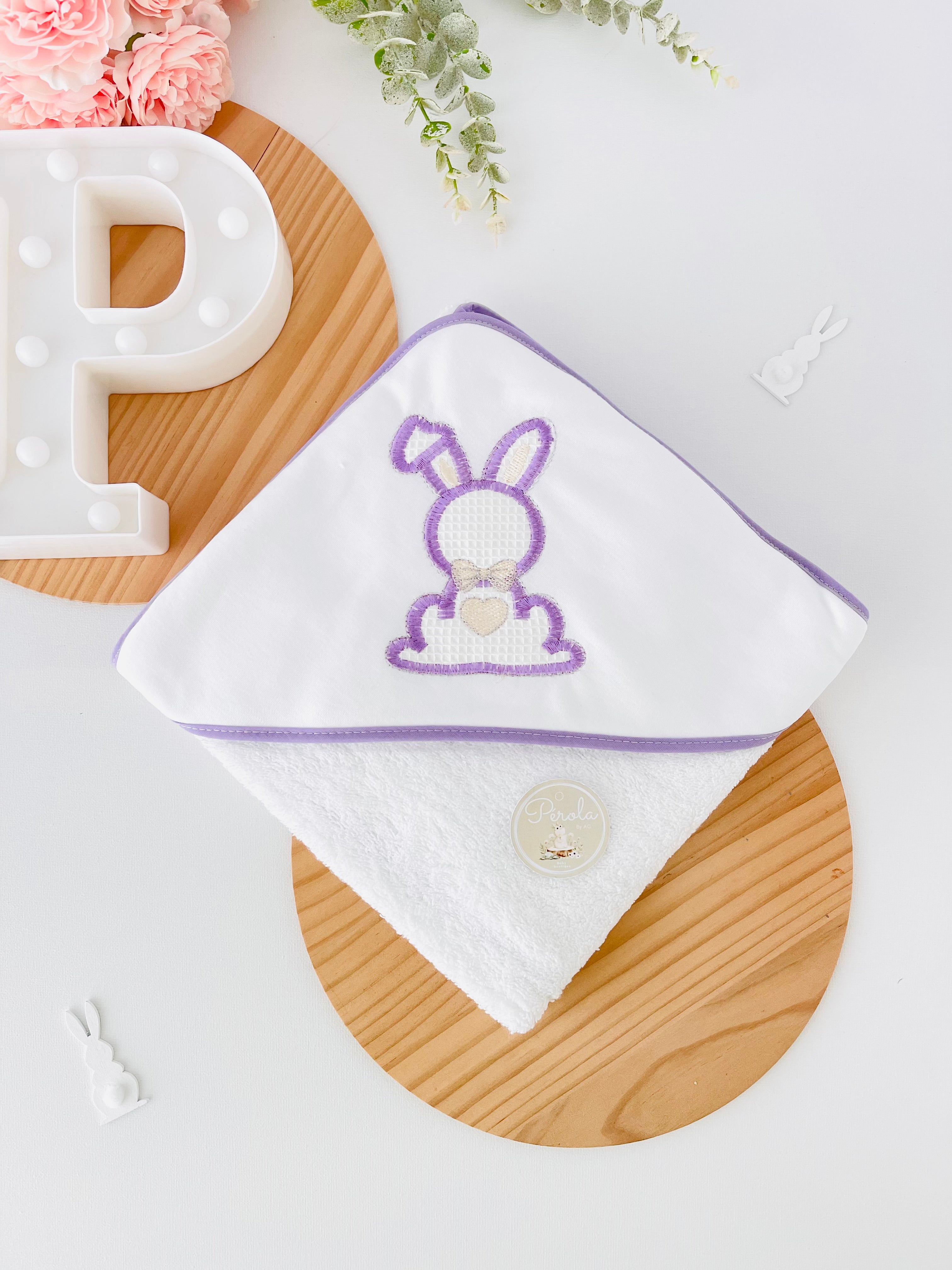 Toalha de banho tema Bunny