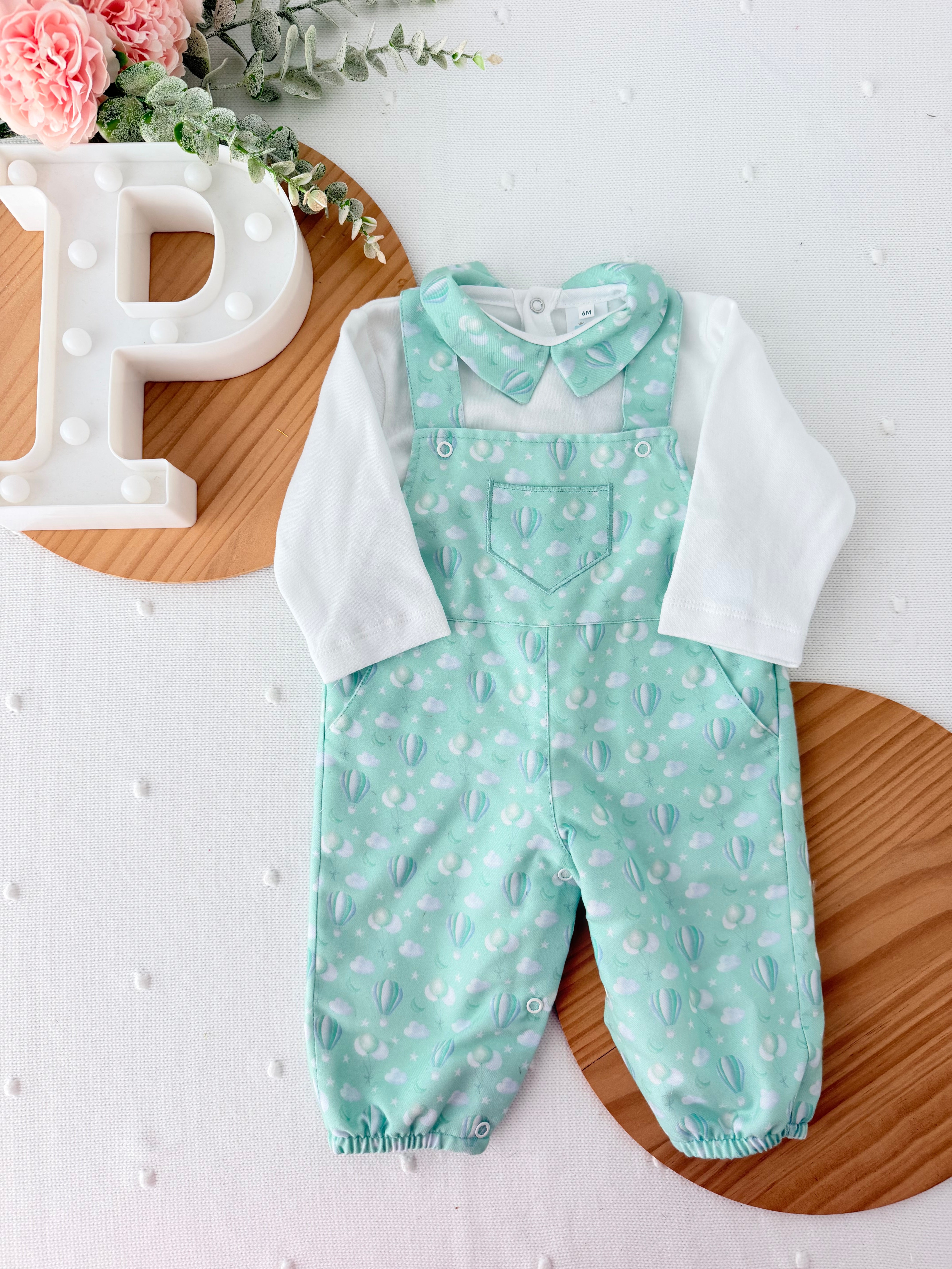 Conjunto balões em verde 6M
