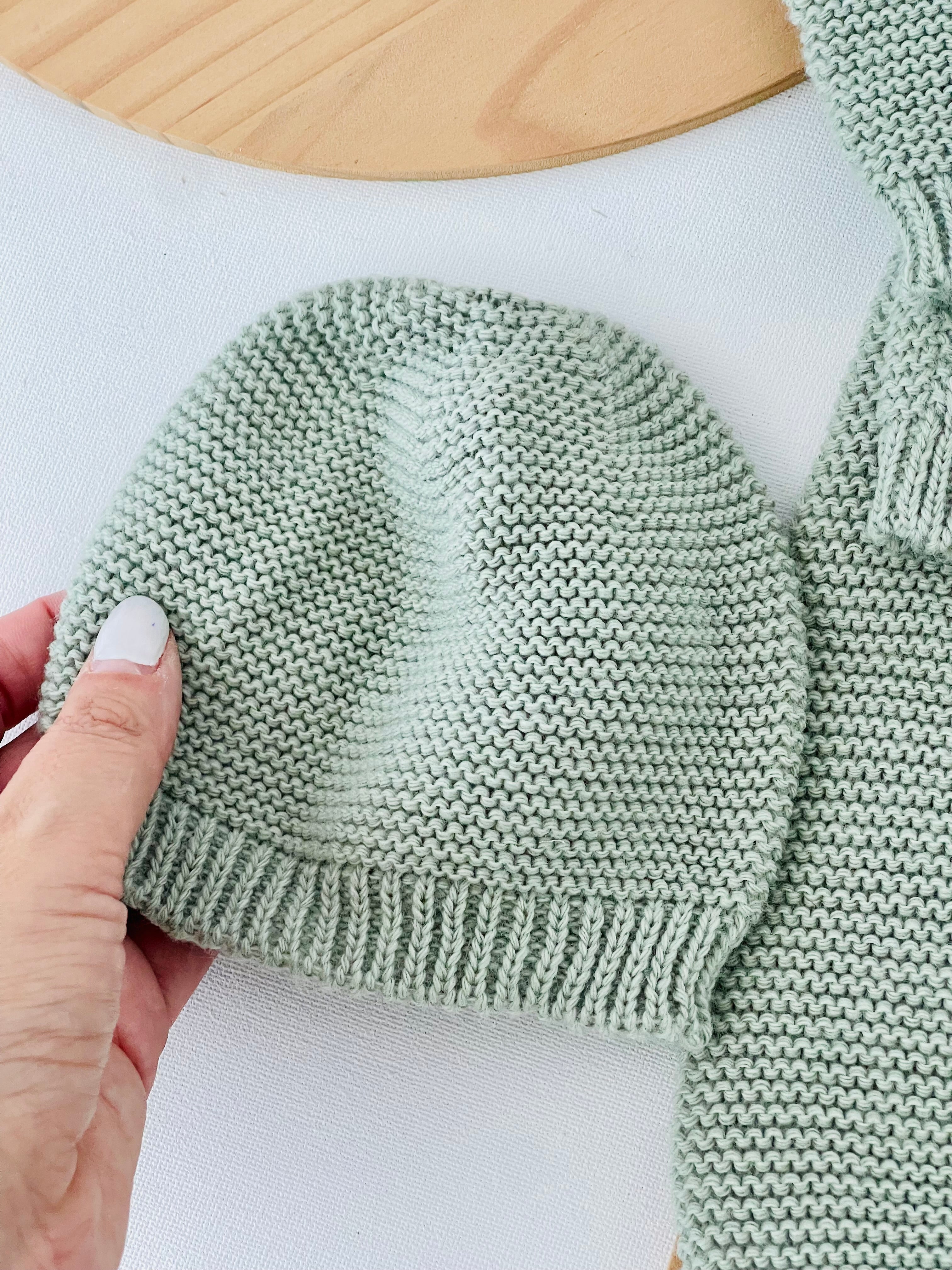 Conjunto casaco, calças e gorro- Outono/Inverno 1/3M 3/6M