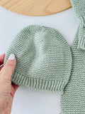 Conjunto casaco, calças e gorro- Outono/Inverno 1/3M 3/6M