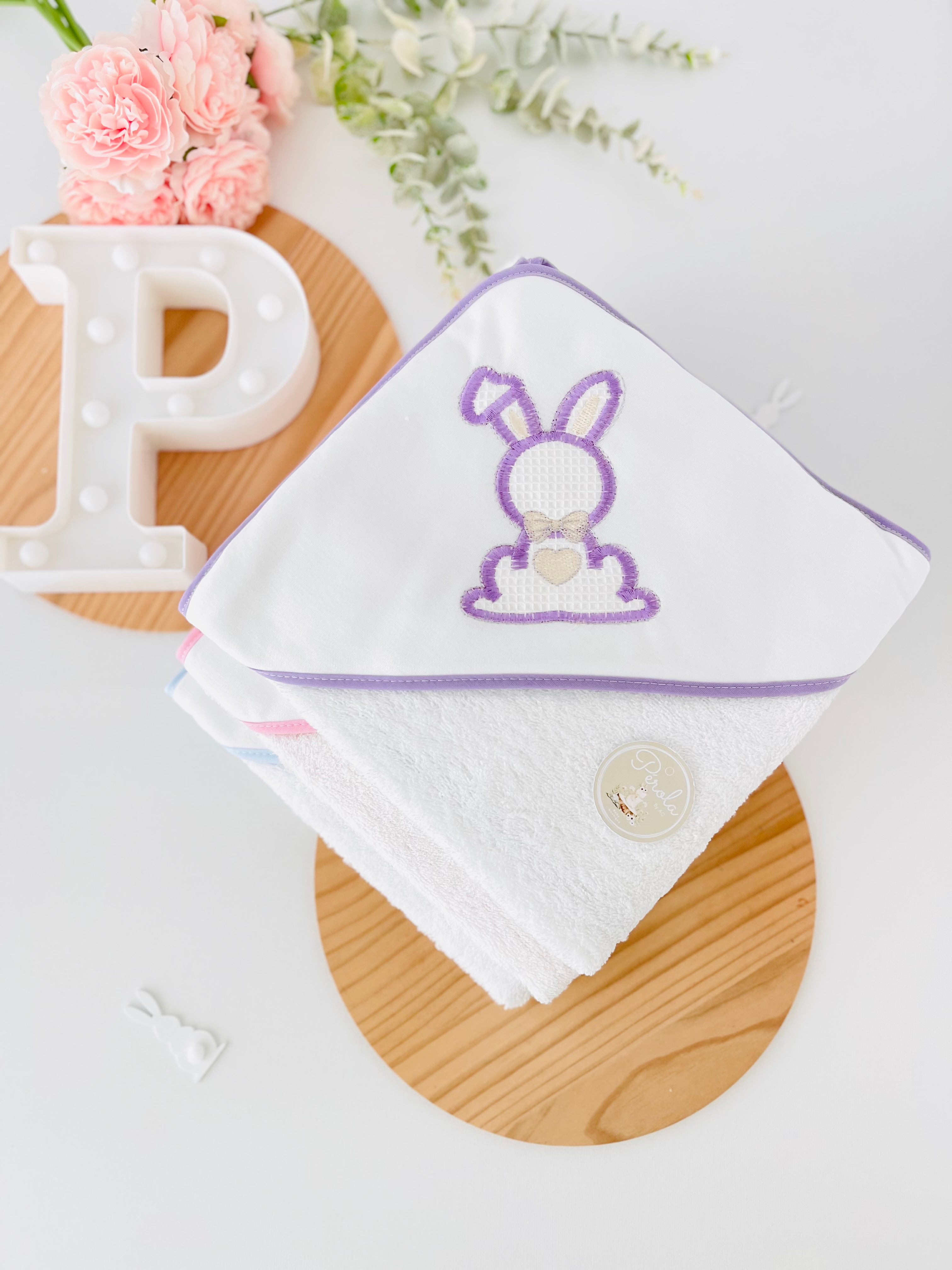 Toalha de banho tema Bunny