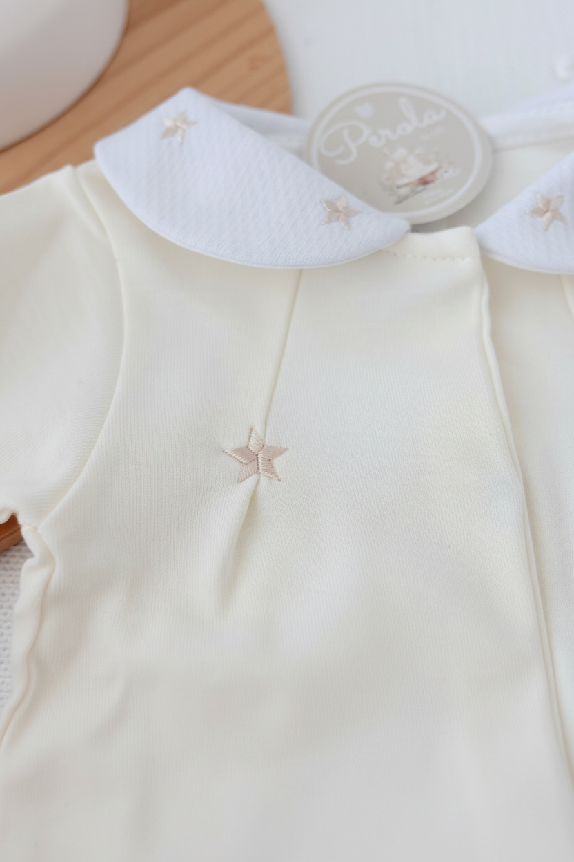 Babygrow estrelas algodão