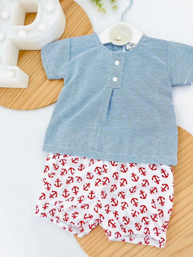 Conjunto: camisa e calções