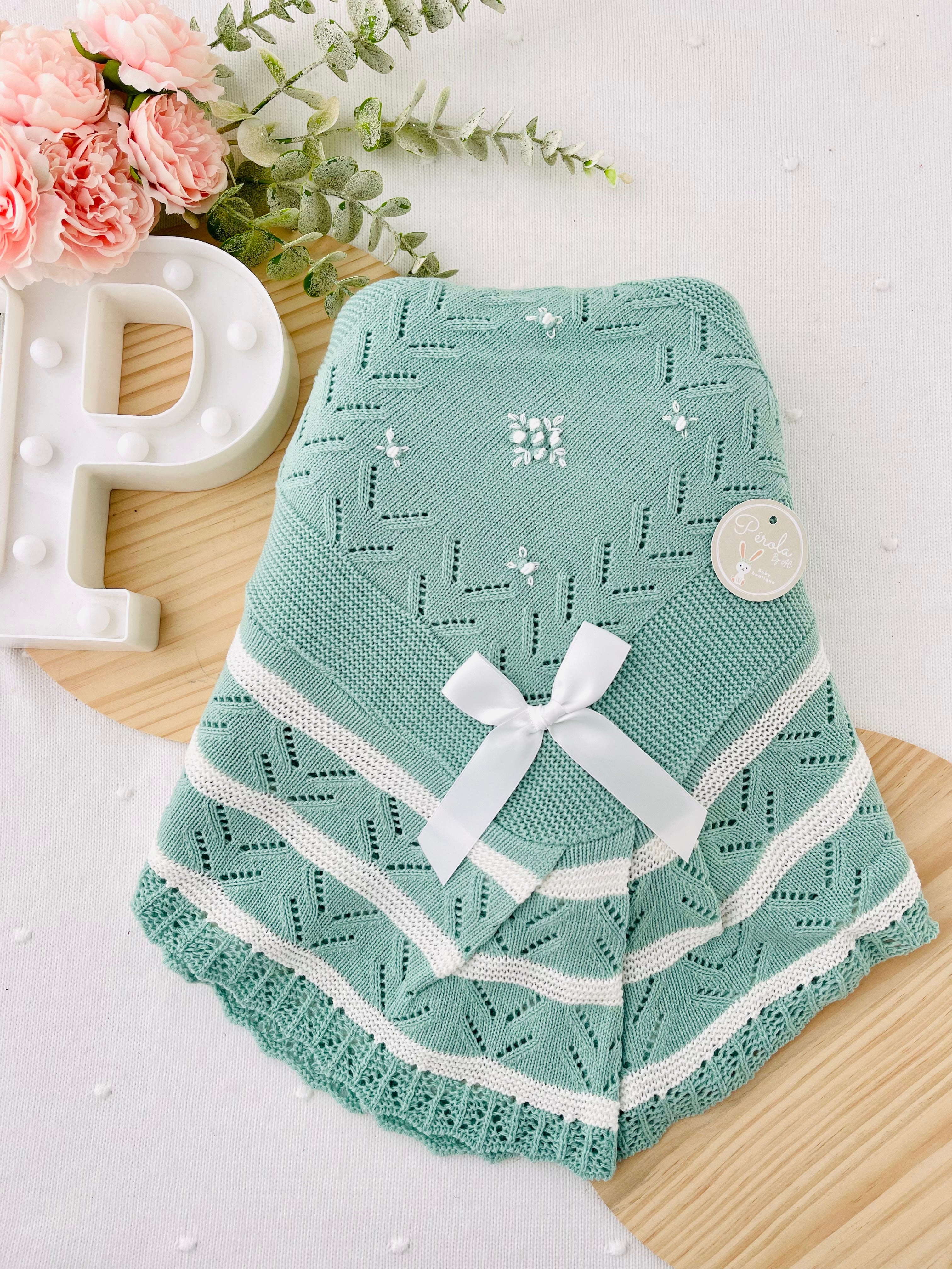 Manta / Xaile em malha