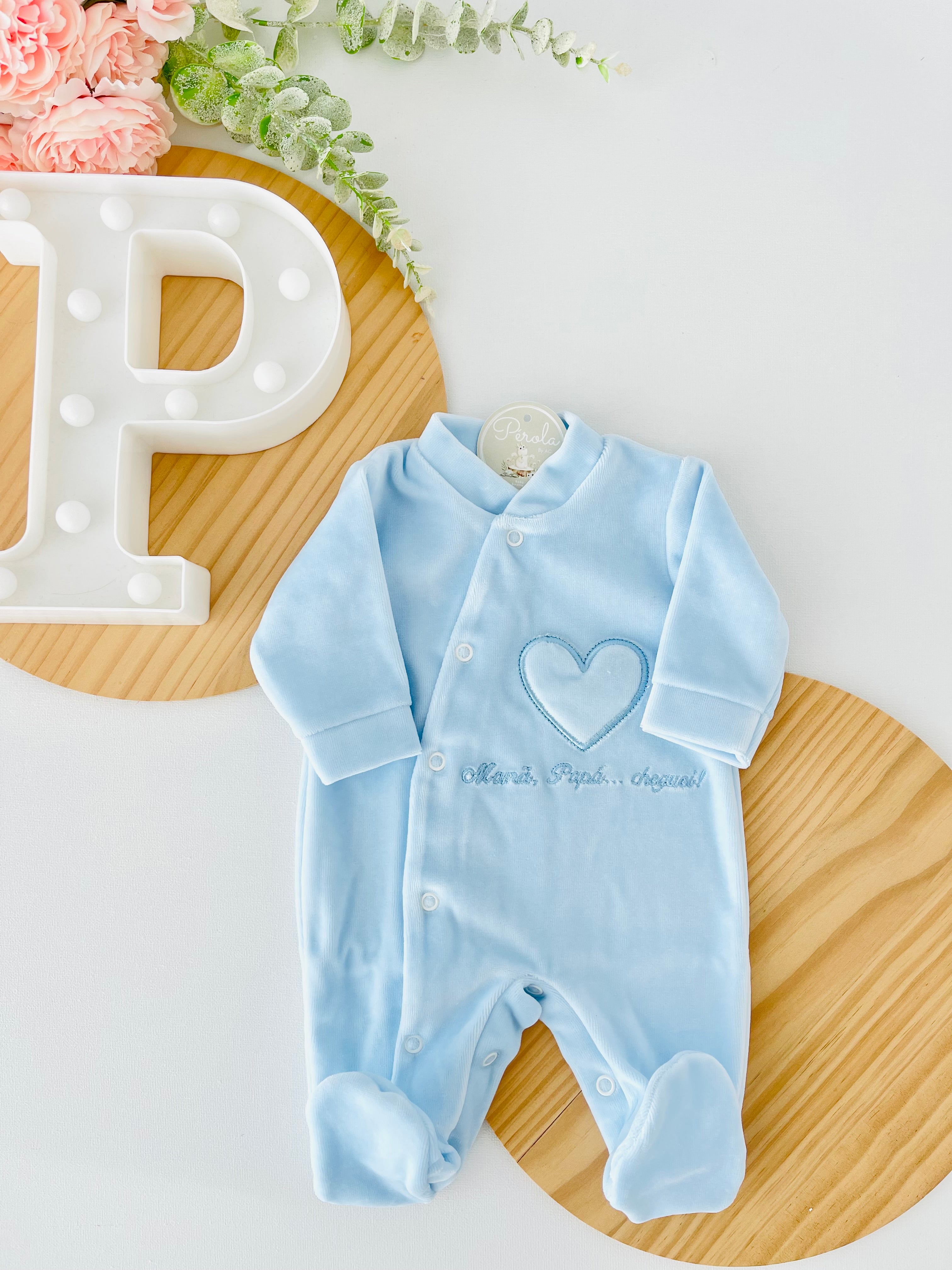 Babygrow tema mamã, papá, cheguei