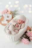 Saídas de maternidade: jardineiras, camisola e gorro outono inverno