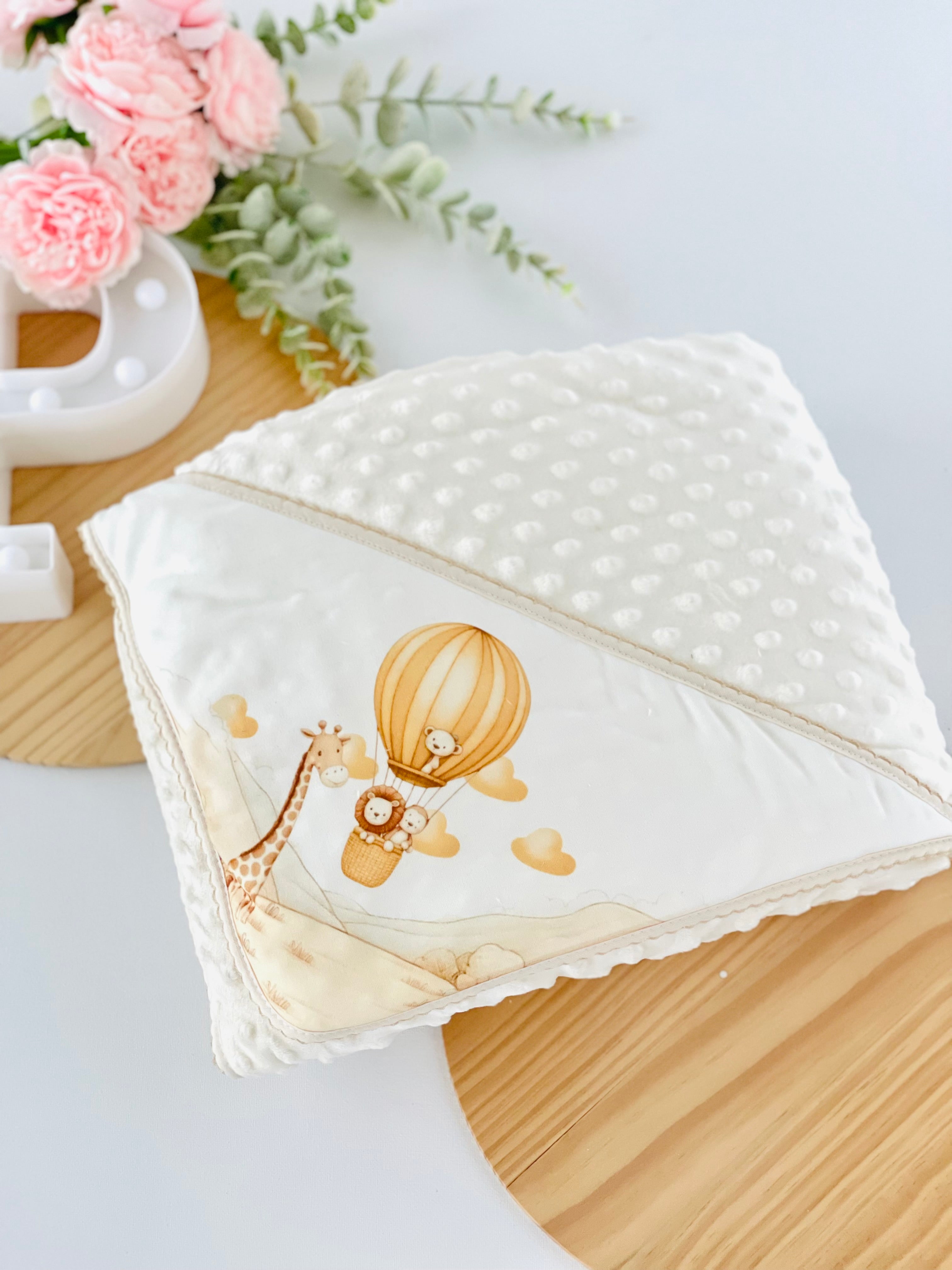 Manta quentinha tema Safari