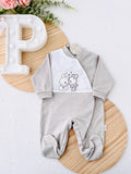 Babygrow algodão tema beijinho
