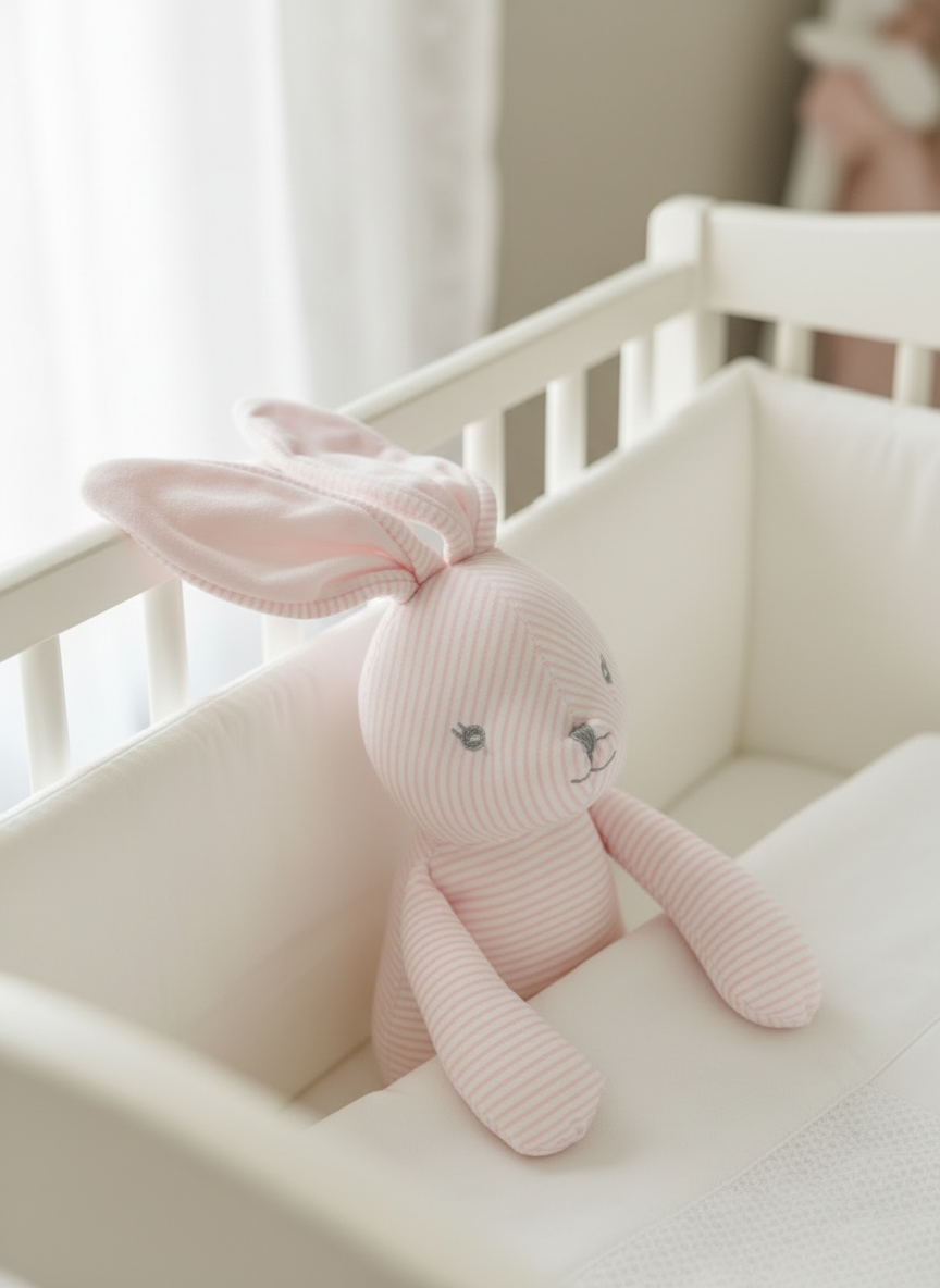 Peluche Coelho e manta