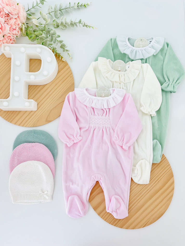 Babygrow favos em Veludo