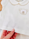 Conjunto ursinho: camisola e calções