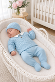 Conjunto malha menino 3M e 6M