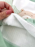 Fato de treino ursinho com efeito camisa- com carda (3-18m)