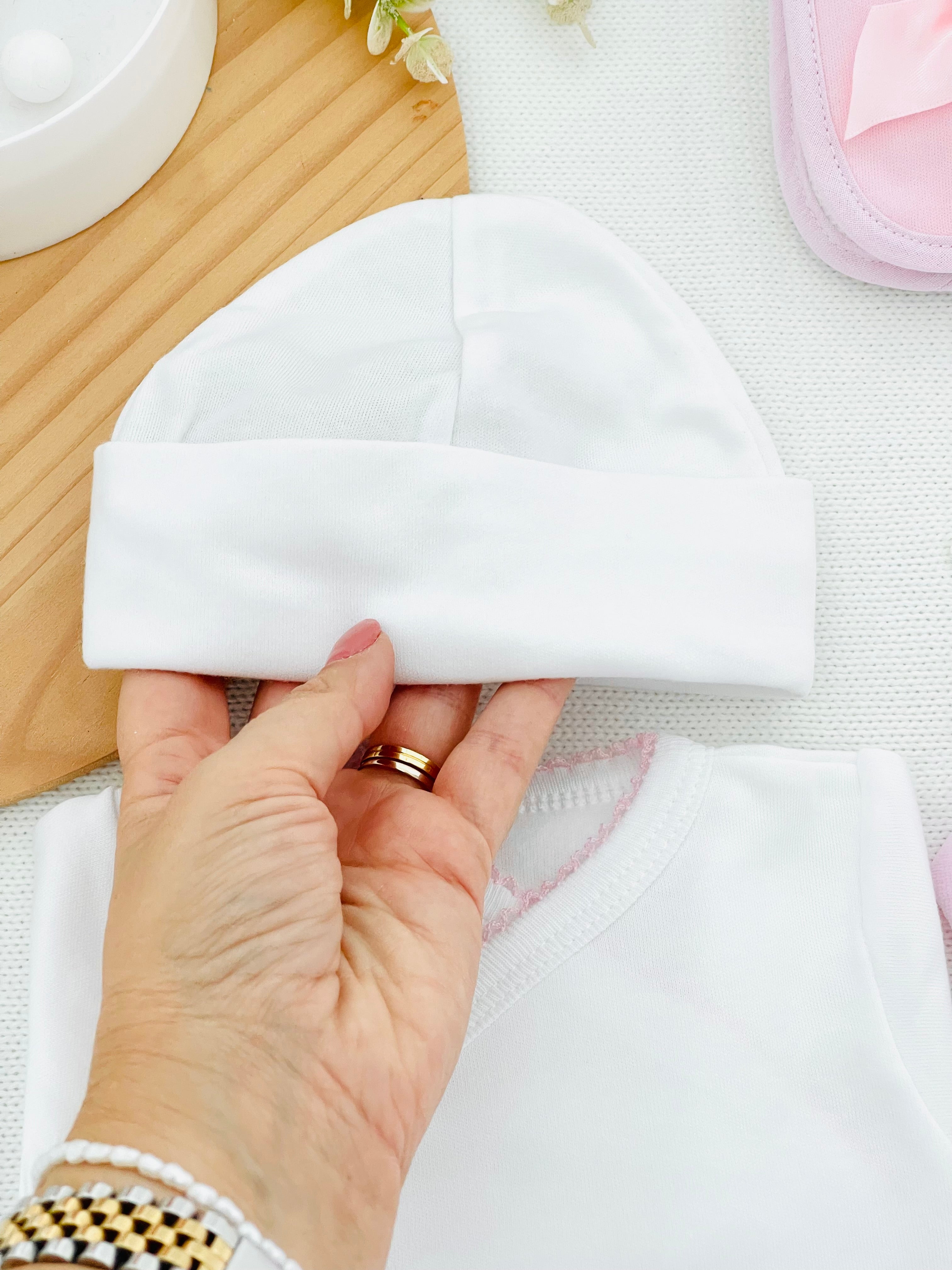 Conjunto primeira roupinha veludo