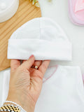 Conjunto primeira roupinha veludo-