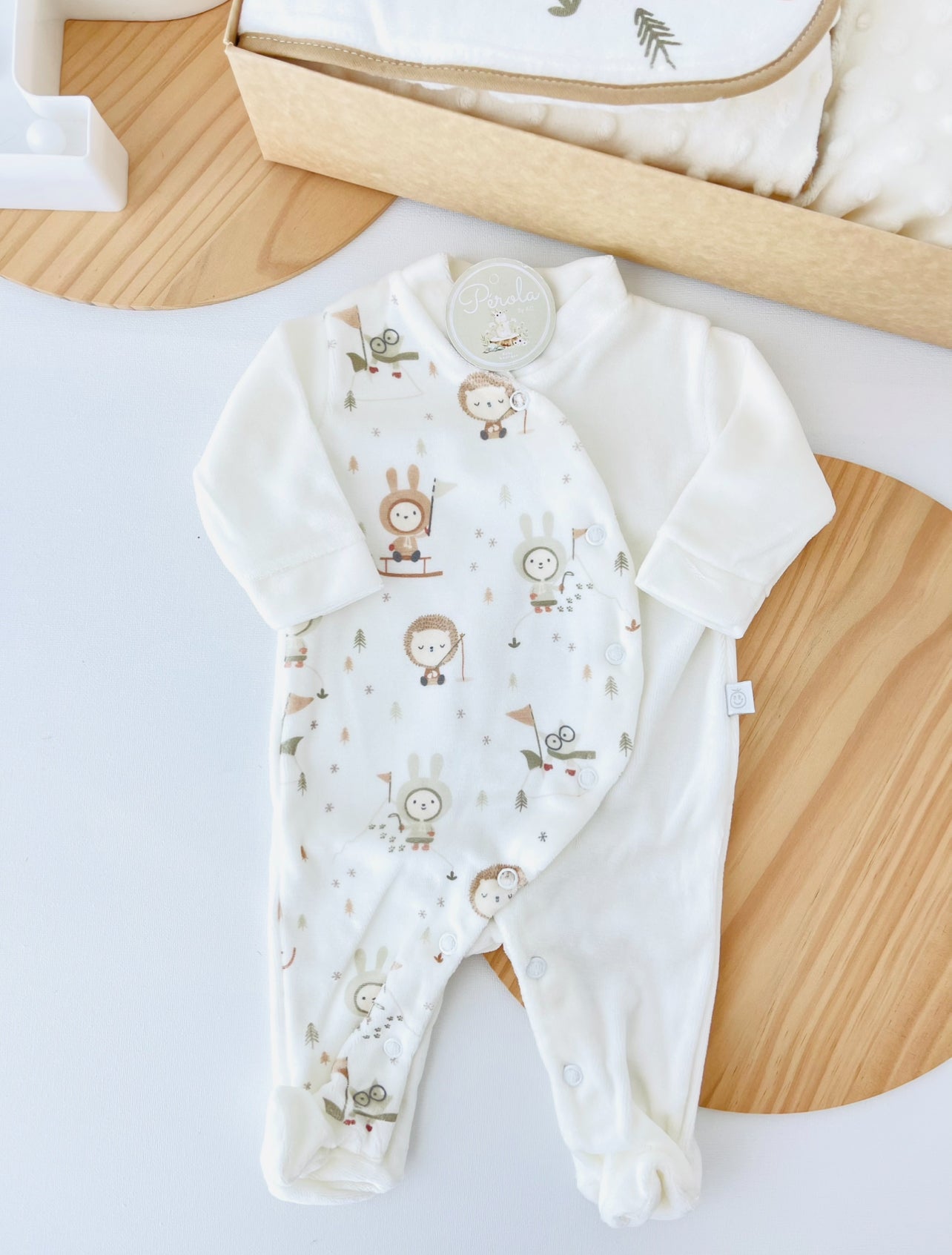 Pack enxoval unissexo: 9 peças - tema Esquimó