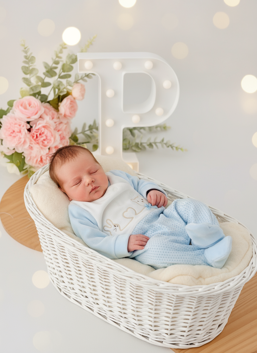 Babygrow linha do Amor em Veludo