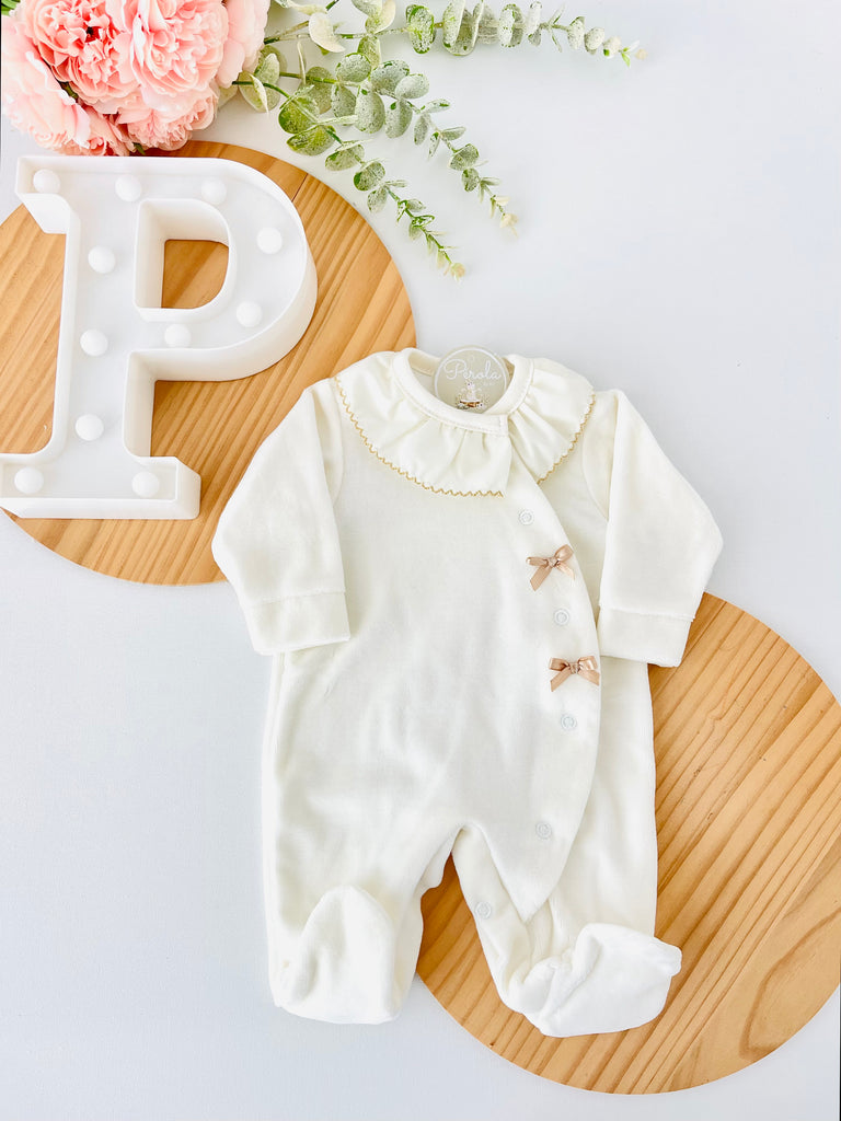 Babygrow veludo