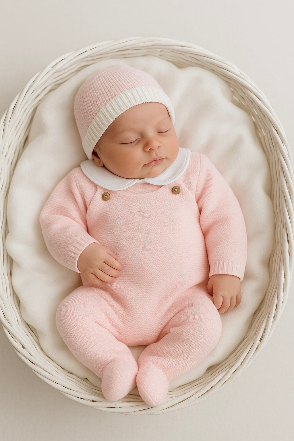 Saída de maternidade rosa