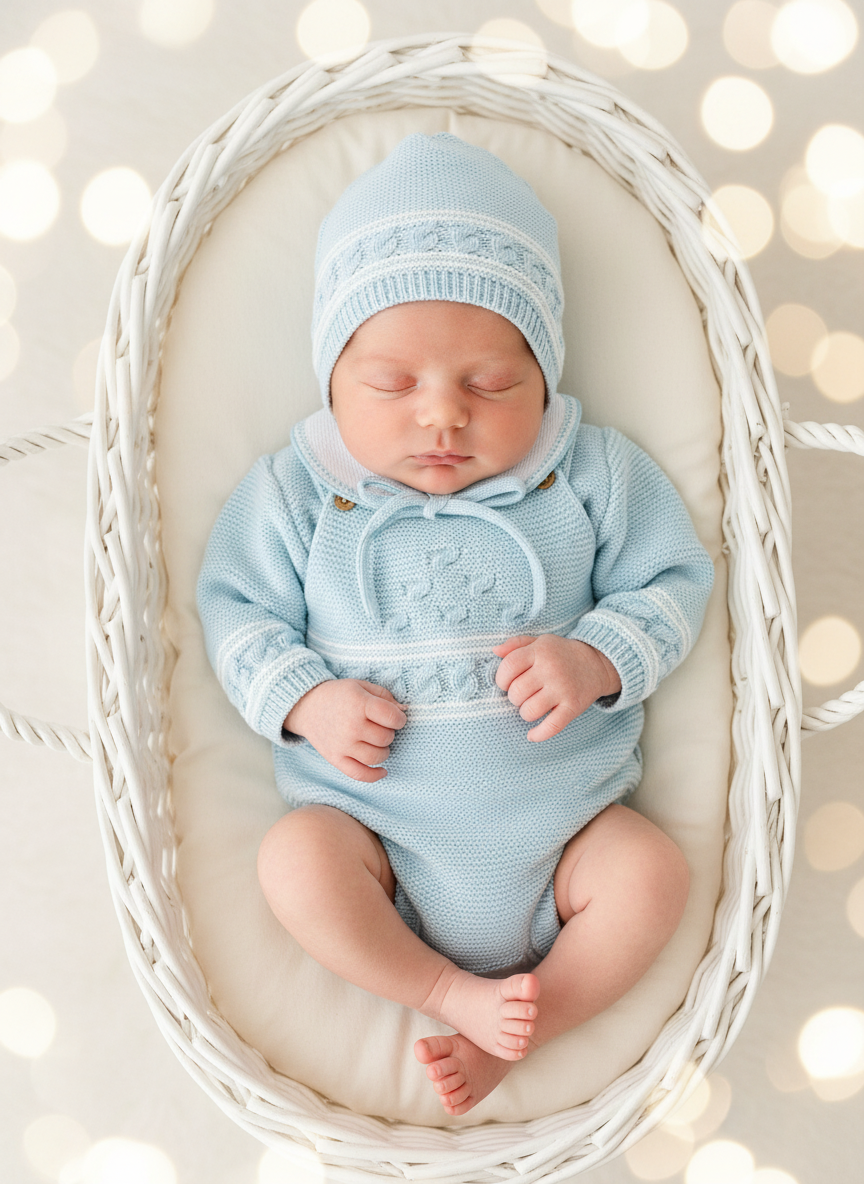 Fofo, camisola e touca Outono Inverno