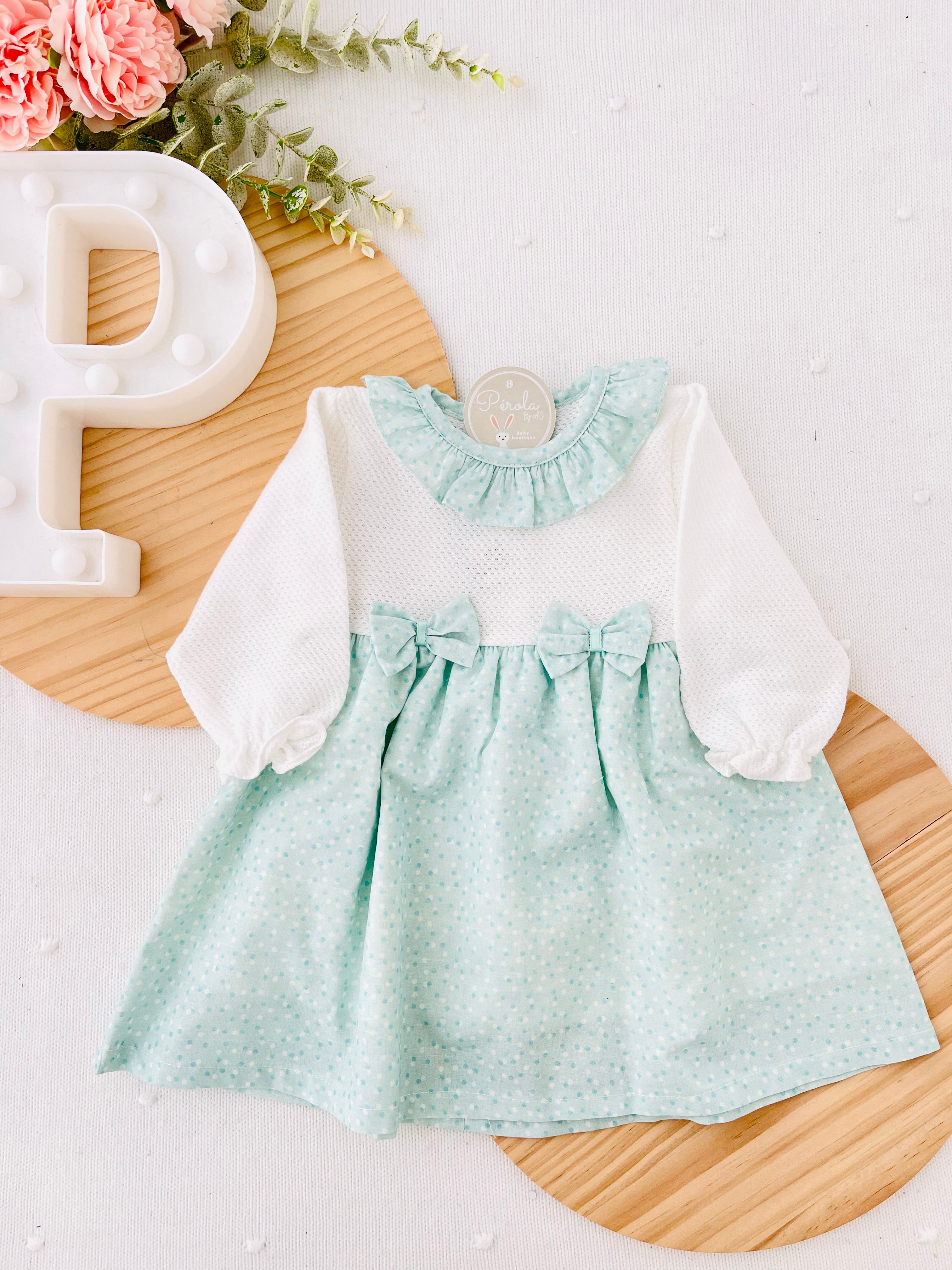 Vestido golinha de algodão