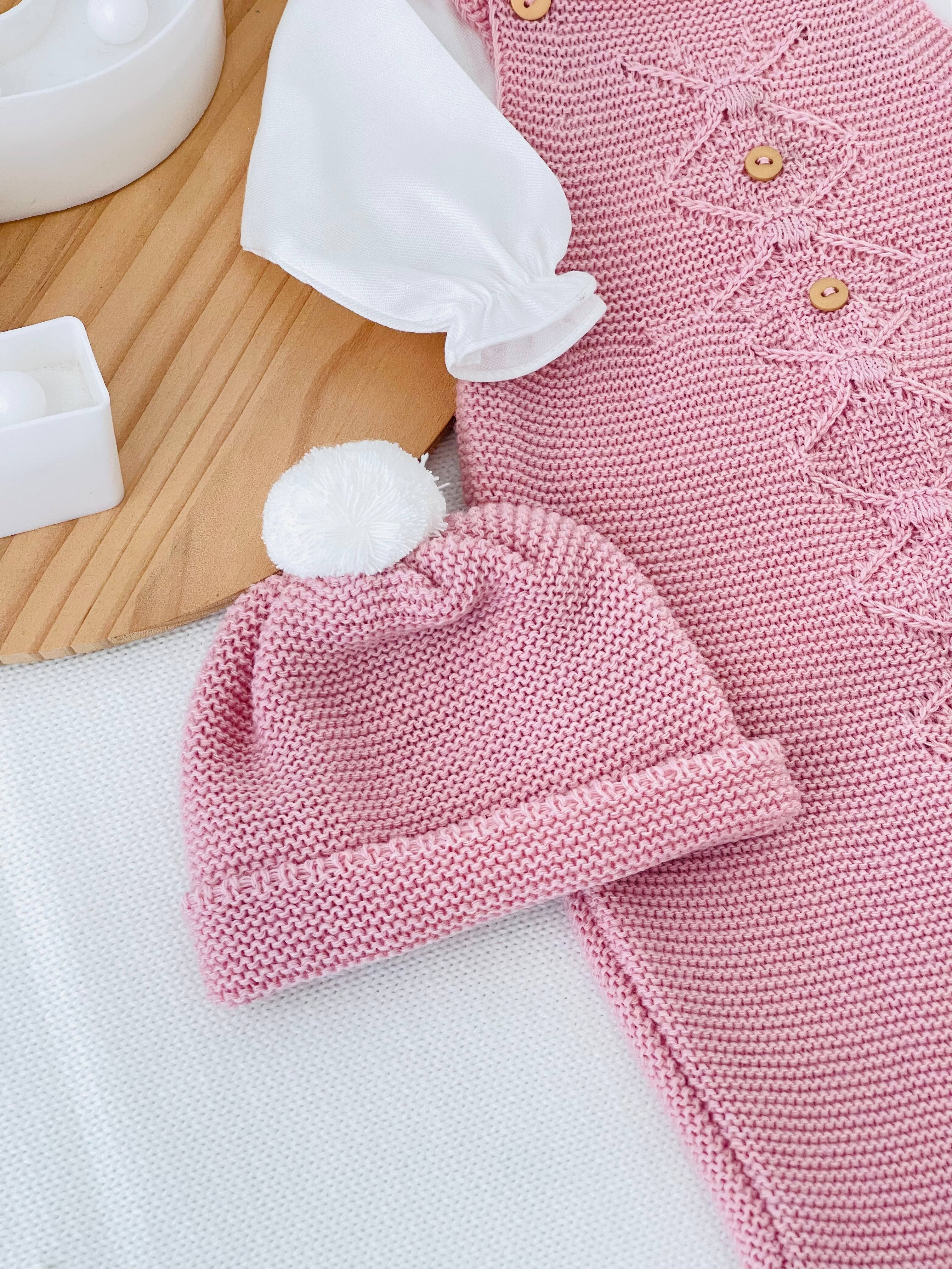 Conjunto recém nascido: 3peças Outono/Inverno