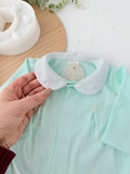 Babygrow bolinha em algodão