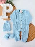 Conjunto 3 peças: macacão, gorro e carapins 3M