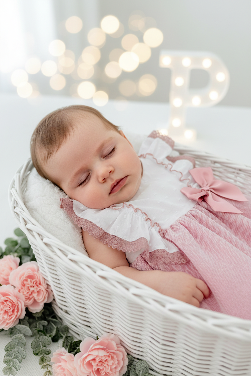 Vestido Madalena: vestido e tapa fraldas