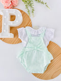 Conjunto bordado: Fofo e blusa
